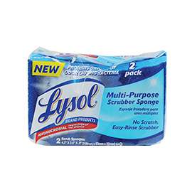 Quickie Lysol 57506-2CAN Scrub Sponge