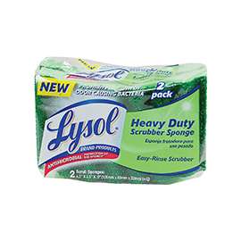 Quickie Lysol 57507-2CAN Scrub Sponge