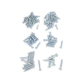 Prosource Sheet Metal Screw Set, 95 Pieces