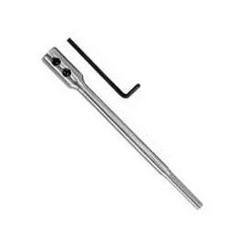 IRWIN 88702 Bit Extension, 1/4 in Shank, Hex Shank, Steel