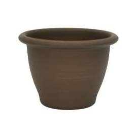 Southern Patio Toscana TN1606AB Planter, 11.6 in H, Round, Plastic, Antique Bronze