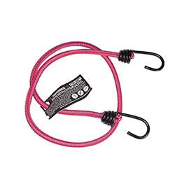 KEEPER 06037 Bungee Cord, Hook End, 36 in L, Rubber