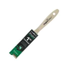 Linzer 1125-1 Paint Brush, 2-1/4 in L Bristle, Varnish Handle, Stainless Steel Ferrule