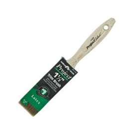Linzer 1125-1.5 Paint Brush, 2-1/2 in L Bristle, Varnish Handle, Stainless Steel Ferrule