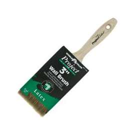 Linzer 1125-3 Paint Brush, 3-1/4 in L Bristle, Varnish Handle, Stainless Steel Ferrule