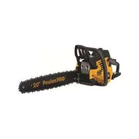 Poulan PR5020 Chainsaw, 50 cc, 20 in L Bar/Chain, Rear Handle