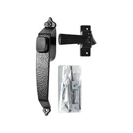 Wright Products VC333BL Pushbutton Latch, For Out-Swinging Wood/Metal Screen, Storm Doors