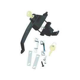 Wright Products VCK333X3BL Pushbutton Latch, For Out-Swinging Wood/Metal Screen, Storm Doors