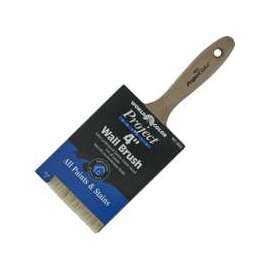 Linzer 3832-4 Paint Brush, 3-1/2 in L Bristle, Varnish Handle, Steel Ferrule