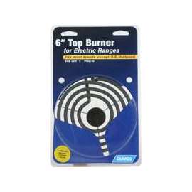 CAMCO 00243 Top Burner, 240 V, 1500 W, Plug