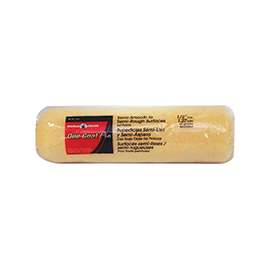 Linzer WC RC 144C Paint Roller Cover, All Paints Paint, 1/2 in Thick Nap, Polyester Fabric Cover