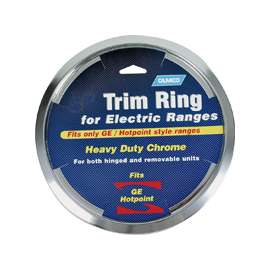 CAMCO 00313 Trim Ring, 8 in Dia, Chrome