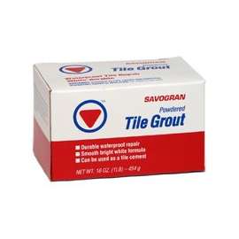 SAVOGRAN 12841 Powdered Tile Grout, 1 lb