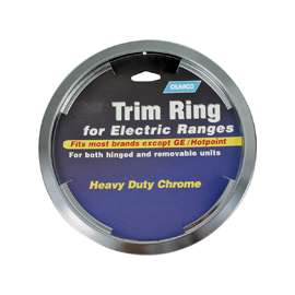 CAMCO 00353 Trim Ring, 8 in Dia, Chrome