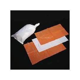 Mutual Industries 14981-45-14 Sand Bag, 26 in L x 14 in W, Woven Polypropylene, Bright Orange