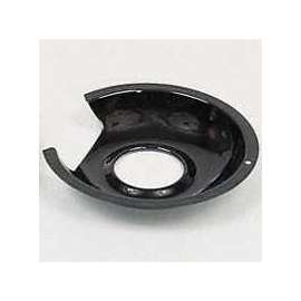 CAMCO 00583 Drip Pan, 6 in Dia, Porcelain