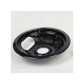 CAMCO 00513 Drip Bowl, 8 in Dia, Porcelain