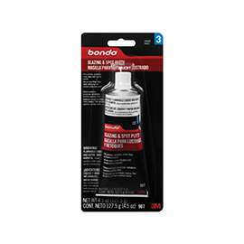 3M 907 Glazing and Spot Putty, Red, 4.5 fl-oz Tube