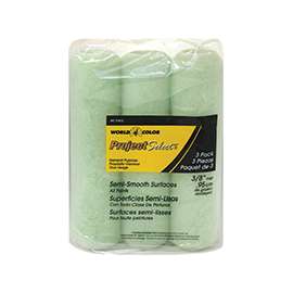 Linzer WC 9383C Paint Roller Cover, All Paints Paint, 3/8 in Thick Nap