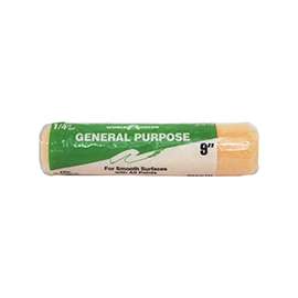 Linzer WCRC 110 Paint Roller Cover, All Paints Paint, 1/4 in Thick Nap, Polyester Cover