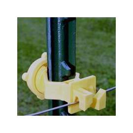 Zareba ITSOY-Z Screw-On Insulator, Polyethylene, Yellow