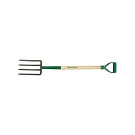 AMES 2826200 Spading Fork, 4-Tine, Steel Tine, Hardwood Handle