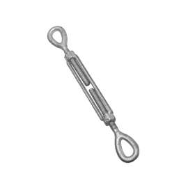 National Hardware 3270BC Series N177-402 Turnbuckle, 1800 lb Weight Capacity, Eye Fitting A, Eye Fitting B
