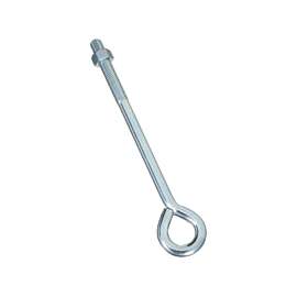 National Hardware N347-690 Eye Bolt, 5/8 in Thread, 3-3/4 in L Thread, 1-1/4 in ID Dia Eye, Steel, Zinc