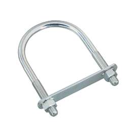National Hardware N347-815 U-Bolt, 1/2-13 Thread, Steel, Zinc