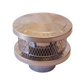 AmeriVent 8HS-RCS Vent Cap, Stainless Steel