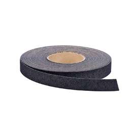 3M Safety-Walk 7736 Anti-Slip Tread, 60 ft L, 1 in W, Rubber Adhesive, Black