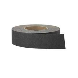 3M Safety-Walk 7737 Medium-Duty Resilient Tread, 60 ft L, 2 in W, Rubber Adhesive, Black