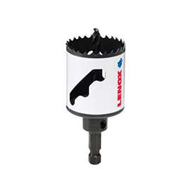 Lenox Speed Slot 1772933 Hole Saw, 1/4 in Arbor, 1-9/16 in D Cutting, M2 HSS Cutting Edge