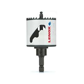 Lenox Speed Slot 1772779 Hole Saw, 1/4 in Arbor, 1-9/16 in D Cutting, M2 HSS Cutting Edge