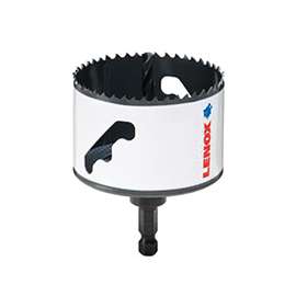Lenox Speed Slot 1772963 Hole Saw, 1/4 in Arbor, 1-9/16 in D Cutting, M2 HSS Cutting Edge