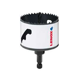 Lenox Speed Slot 1772961 Hole Saw, 1/2 in Arbor, 1-1/2 in D Cutting, M2 HSS Cutting Edge
