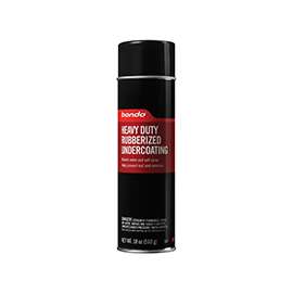 Bondo Dynatron 737 Medium Rubberized Undercoat, 18 oz, Aerosol Can, Black, Thick Liquid