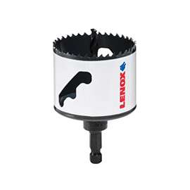 Lenox Speed Slot 1772954 Hole Saw, 1-1/2 in D Cutting, M2 HSS Cutting Edge