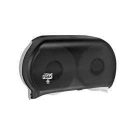 North American Paper? 56TR Jumbo Double Roll Toilet Dispenser, Rigid Vinyl Plastic