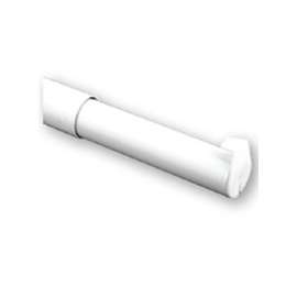 John Sterling Closet-Pro RP0021-48/72 Adjustable Closet Rod, 250 lb Weight Capacity, 48 to 72 in L, 1-1/4 in Dia