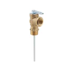 Watts 100XL-125 Relief Valve, 3/4 in MNPT x FNPT, 75 to 150 psi Operating, Brass
