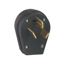 Eaton Wiring Devices S80-SP Angled, Universal Power Electrical Plug, 125/250 V, 30/50 A, Thermoplastic