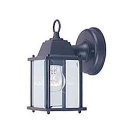 Boston Harbor Dimmable Outdoor Lantern, (1) 60/13 W Medium A19/Cfl Lamp, Black