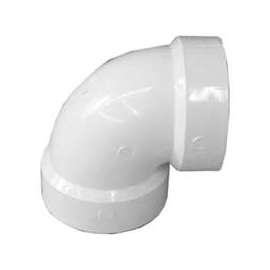 GENOVA 700 Series 70720 Drain Pipe Elbow, 2 in Hub, 90 deg