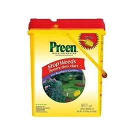 Preen 24-64129 Weed Preventer, 12.75 lb Drum