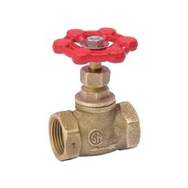 Southland 105-003NL Stop Valve, 1/2 in FPT x FPT, Brass