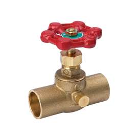 Southland 105-603NL Stop and Waste Valve, 1/2 in Compression, Brass