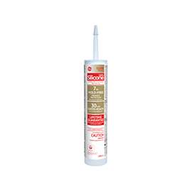 GE Silicone II SE2191 Flexible Kitchen and Bath Sealant, 9 oz, Cartridge, Clear, Solid