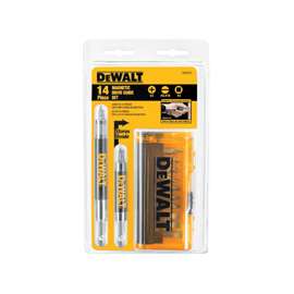 DeWALT DW2097CS Drive Guide Set, Low Carbon Steel, 14-Piece