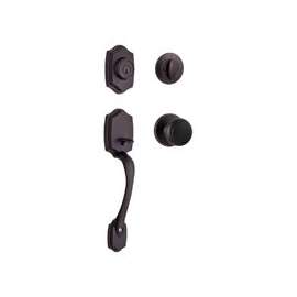 Kwikset 96870-100 Handleset, 3 Grade, Brass, Venetian Bronze